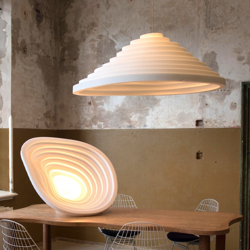 Interior Design Remote - Luminárias Pendentes de Resina LED Estilo